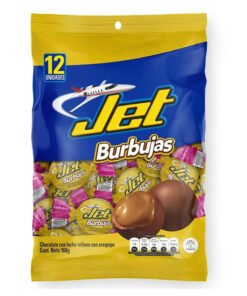Chocolatina Jet Burbujas Display x 8